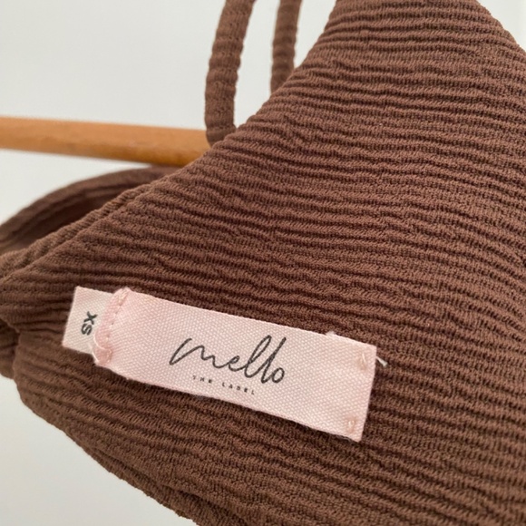 MELLO The Label Bikini Top (CHOCOLATE) - Picture 2 of 4